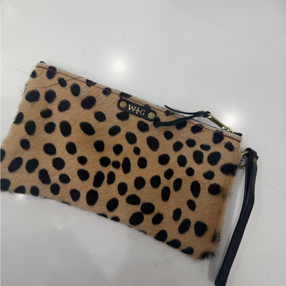 Leopard Print Clutch